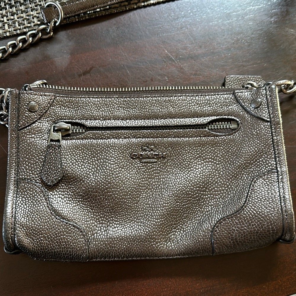 Authentic Coach small leather bag.